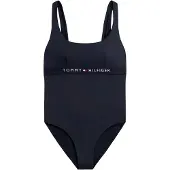 Tommy Hilfiger Underwear Baddräkt mörkblå / eldröd / vit