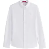 Tommy Hilfiger Slim Stretch Oxford Skjorta Med Långa ärmar
