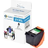 G&G Bläck Kompatibel Svart NH-RC9351XLBK 21XL GP-H21XLBK