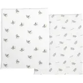 Chicco Baby Hug bambu gröna bladark – 2 st