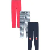 Cool Club Leggings marinblå / röd / vit