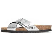 Bayton Pantolette 'ERA' silver