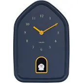 Karlsson väggklocka Modern Doggy dark blue KA6098DB