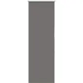 vidaXL Rullgardin mörkläggning grå 60x175 cm tyg bredd 55,7 cm