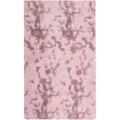 vidaXL Ryamatta med lång lugg NAVARRA dammig rosa 60x100 cm polyester