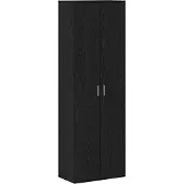 vidaXL Highboard Svart ek 60 x 35 x 180 cm Konstruerat trä