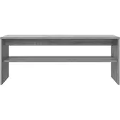 vidaXL TV-skåp Grå Sonoma 100 x 35 x 40 cm Konstruerat trä