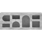 vidaXL TV-skåp Betonggrå 100 x 35 x 40 cm Konstruerat trä
