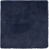 vidaXL Ryamatta med lång lugg NAVARRA marinblå 240x240 cm polyester