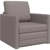 vidaXL Soffsäng Taupe 74 x 77 x 81 cm tyg