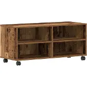 vidaXL TV-skåp Brun 90 x 35 x 40,5 cm Konstruerat trä