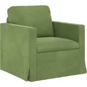 vidaXL Soffa Ljusgrön 78 x 78 x 80 cm Sammet