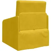 vidaXL Soffsäng Gul 65 x 80 x 83 cm Sammet