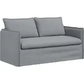 vidaXL Soffa Ljusgrå 156 x 82 x 85 cm tyg