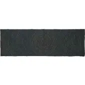 vidaXL Områdesmattor Rektangulär Mörkgrå 80 x 200 cm Jute