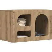 vidaXL TV-skåp Artisan Ek 60 x 35 x 40 cm Konstruerat trä