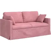 vidaXL Soffa Rosa 158 x 78 x 80 cm Sammet