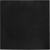 vidaXL Halkfri matta i konstgjord kaninfäll OLITE Svart 240 x 240 cm