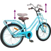 vidaXL Barncykel 20 Tum för 6-11 år gamla Ljusblå