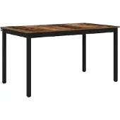 vidaXL Matbord 140 x 80 x 75 cm METALL