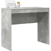 vidaXL Skrivbord Betonggrå 90 x 40 x 76 cm