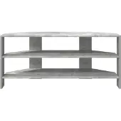 vidaXL HörnTVSkåp Betonggrå 102x40,5x45cm Konstruerat trä