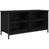 vidaXL TV-skåp Svart Ek 100 x 40 x 50 cm Konstruerat trä