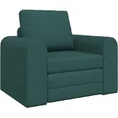 vidaXL Soffsäng Mörkgrön 98 x 71 x 83 cm tyg
