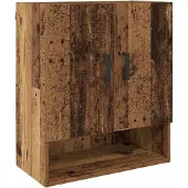 vidaXL Väggskåp Gammalt trä 60 x 31 x 70 cm Konstruerat trä