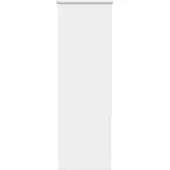 vidaXL Mörkläggningsrullgardin Vit 40X150 Cm Tyg Bredd 35,7 Cm