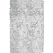 vidaXL Ryamatta med lång lugg NAVARRA ljusgrå 130x200 cm polyester