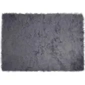 vidaXL Fuskfäll matta TAFALLA Antracit 160 x 230 cm Polyester