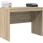 vidaXL Skrivbord Sonoma-ek 100 x 50 x 76 cm