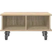 vidaXL TV-bänk Sonoma-ek 68,5 x 35 x 35 cm Konstruerat trä