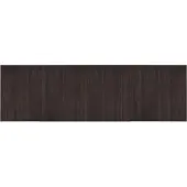 vidaXL Matta rektangulär mörkbrun 60x200 cm bambu