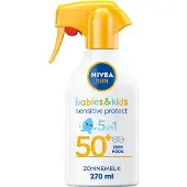 Nivea Sun Babies & Kids Sensitive 5-in-1 Spray Solskyddsmedel SPF50+ 270 ml
