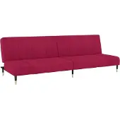vidaXL 2-sits soffa med sängfunktion i vinröd sammet 375879