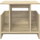 vidaXL TV-bänk Sonoma-ek 50 x 35 x 45 cm Konstruerat trä
