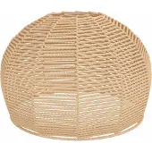 vidaXL Taklampskärm, Ø36X26 Cm, Järn Och Papper