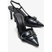 Prologue Noen Spänne Spetsig Tå Stiletto Pump