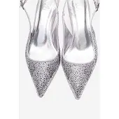 Prologue Nella Dekorerad Slingback Spetsig Tå Pump (Dam)