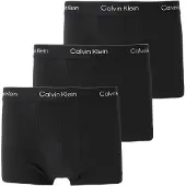 Calvin Klein 3 Pack Low Rise Trunks Icon Cotton Stretch