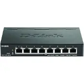 D-Link D-Link: DGS-1100-08PV2 8-Port PoE Administrerbar Gigabitswitch