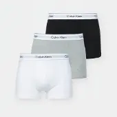 Calvin Klein 3 Pack Trunks Icon Cotton Stretch