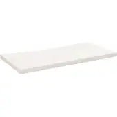 vidaXL Skrivbordsskiva vit 80x40x2,5 cm massiv furu