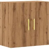 vidaXL Väggskåp artisan ek 60x31x60 cm konstruerat trä
