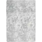 vidaXL Ryamatta med lång lugg NAVARRA ljusgrå 240x340 cm polyester