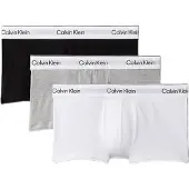 Calvin Klein Underwear Boxershorts ljusgrå / svart / vit