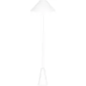 Globen Lighting Golvlampa , Vit, Vardagsrum, Metall