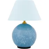 Globen Lighting Bordslampa , IRIS, dimbara, Blå, Vardagsrum, Glas, Vintage / retro